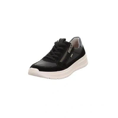 Image of Legero Women&#039;s Sprinter Sneaker, Black 0000, 4 UK