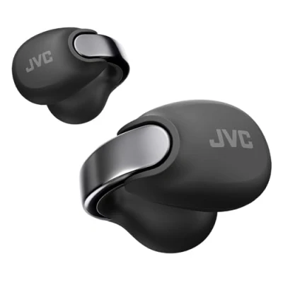 Image of JVC Open Ear True Wireless Headphones Black Perfect for Running and Outdoor Activities