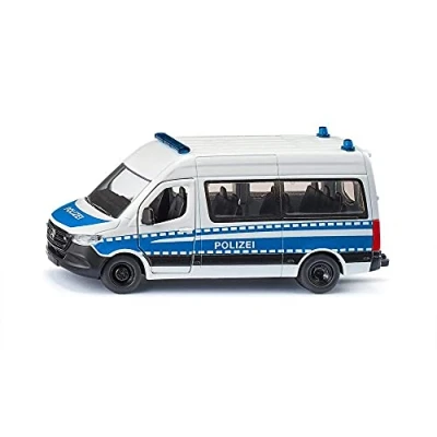 Image of SIKU 2305 Super Mercedes Benz German Federal Police, Silver/Blue