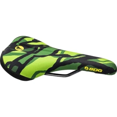 Image of BEL AIR 3.0 TERRA FIRMA LUX ALLOY RAIL SADDLE Camo Green