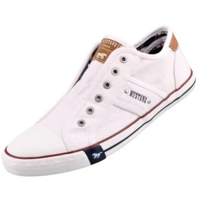 Image of Mustang Women’s 1272 305 1 Low Top Sneakers, White (Weiß 1), 6 UK