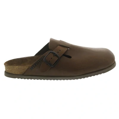 Image of Nathan Full Grain Leather Men&#039;s Slide Sandals