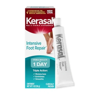 Image of Kerasal Intensive Foot Repair Ointment 1 oz (Pack of 2)
