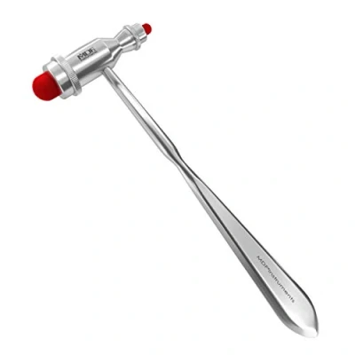Image of MDF Tromner Neurological Reflex Hammer with pointed tip handle for cutaneous and superficial responses Free Parts Life &amp; Lifetime Warranty (Red Spice))(MDF555 02)