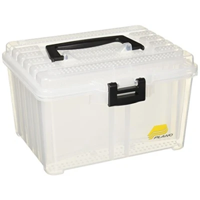 Image of Frabill Plano Hydro Flo Hanging Bait Stowaway, Clear, One Size, Model Number: 350500