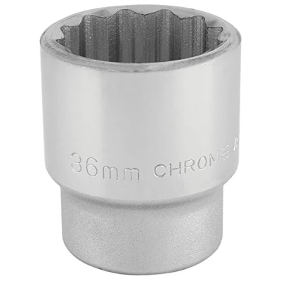 Image of Draper 12 Point Socket, 3/4&quot; Sq. Dr., 36mm