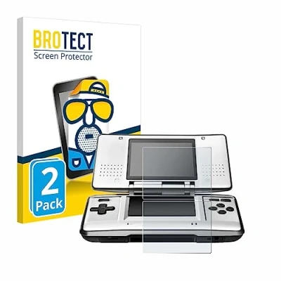 Image of brotect Screen Protector Anti Glare compatible with Nintendo DS (2 Pack) Matte, Fingerprint Protection Film