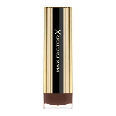 Image of Max Factor Colour Elixir Lipstick with Vitamin E Shade Deep Mahogany 145