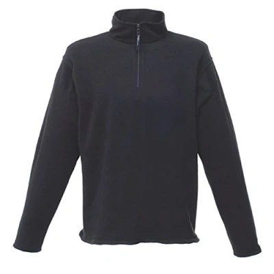 Image of Regatta Men&#039;s Micro Zip Neck Fleece Size L Seal Grey