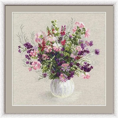 Image of RIOLIS Cross Stitch Kit 1010 Summer Bouquet