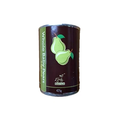 Image of Whole Baby Pears in Light Syrup Tinned 425g