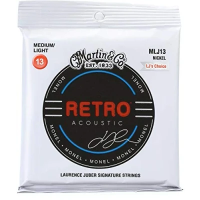 Image of Martin Retro Acoustic Guitar Strings, .013 .056 LJ S Choice (MLJ13)