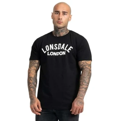 Image of Lonsdale Bradfield Men&#039;s T Shirt, black, XXL