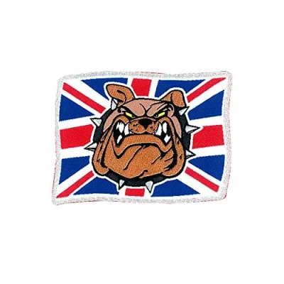 Image of Sticker Patch UK Bulldog For Fabrics