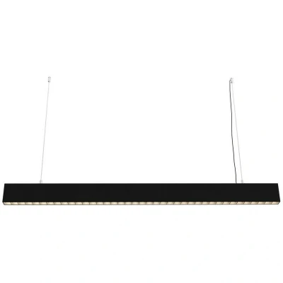 Image of Maytoni Points Bar Pendant Ceiling Light Black Integrated LED 4000K