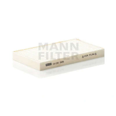 Image of 971332E950, 971332E960 Pollen Filter MANN CU 20 005 2 Particulate 199mm 120mm 20mm HYUNDAI: Tucson