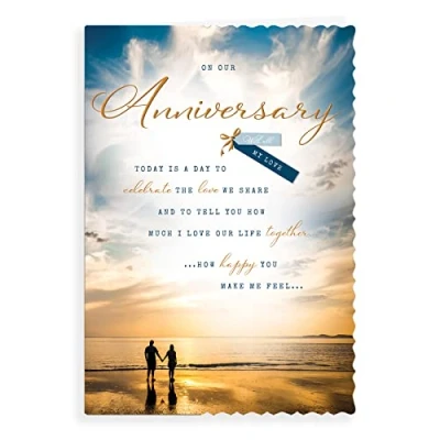 Image of Avant Garde Studios Anniversary Card Our 9 x 6 inches