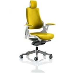 Image of Zure With Headrest Fully Bespoke Colour Senna Yellow