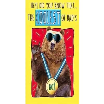 Image of Regal Publishing Humour Funny Father&#039;s Day Card Dad 9 x 6 inches