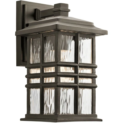 Image of Beacon Outdoor 1 Light Wall Lantern, Olde Bronze, IP44, E27