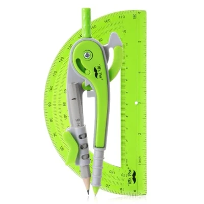 Image of Mr. Pen Compass and Protractor Set, Geometry Kit, Protractor, for Geometry, Math Compass, School, Tools Set