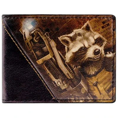 Image of Hasbro Marvel Guardians of The Galaxy Rocket Multicoloured ID &amp; Card Bi Fold Wallet