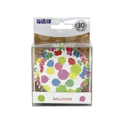 Image of PME Balloons Cupcake Cases Foil Lined 30 Pack, BC828