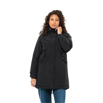 Image of Jack Wolfskin Women&#039;s Talforst Parka W, Black, XL