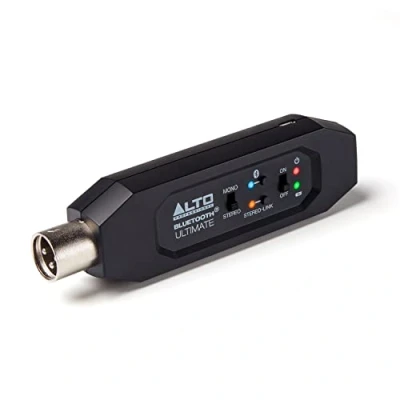 Image of Alto Professional Bluetooth Ultimate XLR Equipped Rechargeable Stereo Receiver For Mixing Desk / Audio Mixer Setups and Active PA systems