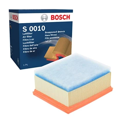 Image of 1444H3, 1444J4, 1444QE, 1444QF, 1444QG Air Filter BOSCH F 026 400 010 70,3mm 169,5mm 206mm Insert PEUGEOT: 206 Hatchback, SW, Saloon