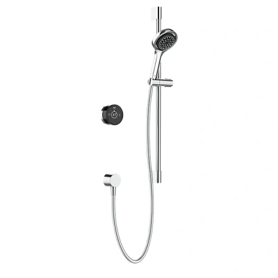 Image of Mira Showers Platinum Single Outlet Rear Fed Smart Digital Shower Chrome Combi High Pressure HP 1.1981.001
