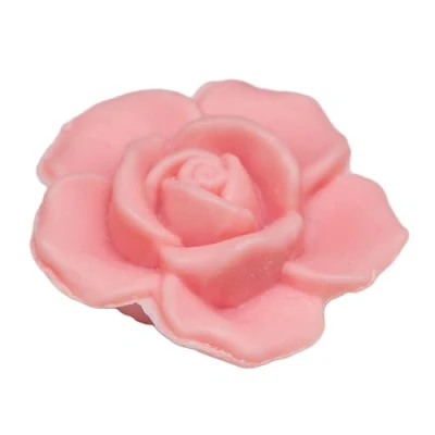 Image of La Maison du Savon de Marseille French Rose Shaped Soap for Body Wash or Decoration Fragrance 20g Novelty Bar