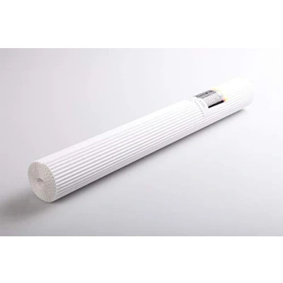Image of Clairefontaine 451001C Maildor Corrugated Cardboard Roll, 2 x 0.70 m, 175 g White