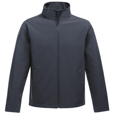 Image of Regatta Standout Mens Ablaze Printable Softshell Jacket (Navy) Size X Large