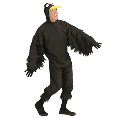 Image of &quot;CROW&quot; (hooded jumpsuit with mask) (L)