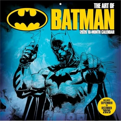 Image of The Art of Batman Calendar 2026