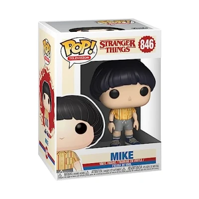 Image of Funko POP! Vinyl: Television: Stranger Things Mike Collectable Vinyl Figure Gift Idea Official Merchandise Toys for Kids &amp; Adults TV Fans Model Collectors and Display