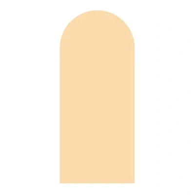 Image of Star Cutouts XQ003 Custard Cream Sailboard Cardboard Cut Out Height 185cm Width 80cm