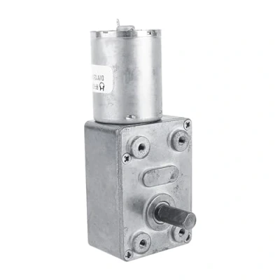 Image of 370 All Metal Gear High Torque Geared Motor Dc 12V (6Rpm), Automated Industry,