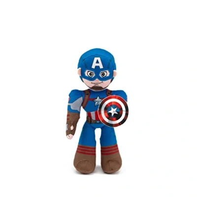 Image of Marvel Captain America Poseable Action Figure 25 cm Soft Toy