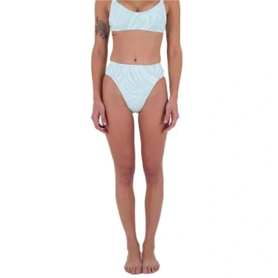 Image of Hurley Women&#039;s Moderate High Waist Bikini Panties, Wave Runner Multi, L