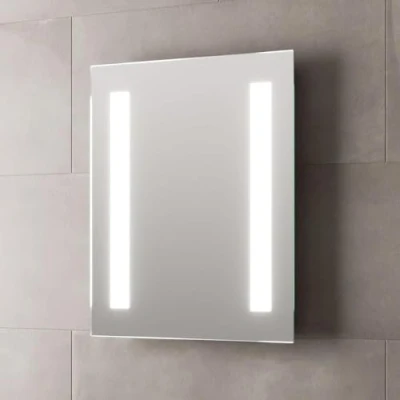 Image of BAYSTONE Modern Wall Mounted Battery Powered Mirrors 390 x 500mm
