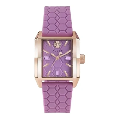 Image of Philipp Plein Women&#039;s Analogue Quarz Watch with Silicone Strap PWMAA0322