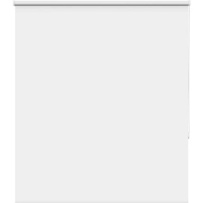 Image of vidaXL Roller Blind Blackout White 120x175 cm Fabric Width 116.6 Polyester