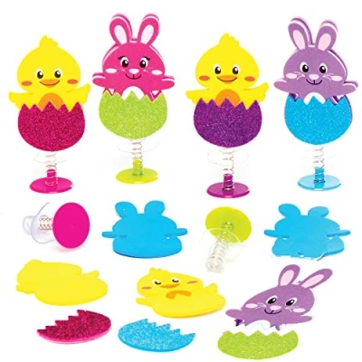 Image of Baker Ross Easter Jump Ups Pack of 8, Crafts, Craft For Kids (AT498)
