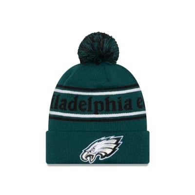 Image of New Era Unisex Nfl Knit Marquee Philadelphia Eagles Green