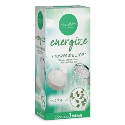 Image of Elysium Spa Shower Steamers Infused with Essential Oils Eucalyptus (3 Pack)