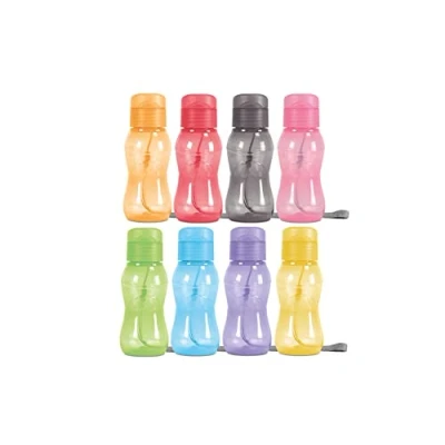 Image of MILTON 8 Pack 6 oz Kids Water Bottle for School Leak Free Flip Lid Portable Small Sports Adults Carry Strap Party Favors Treats Prizes Gifts Goodie Bag Stuffers Bulk