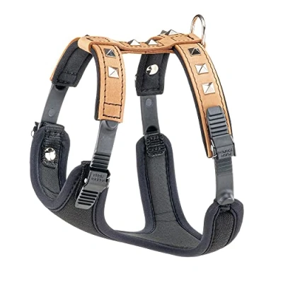 Image of Ferplast Giotto Luxor Dog Harness, S, 32 42 cm/ 46 56 cm, Beige