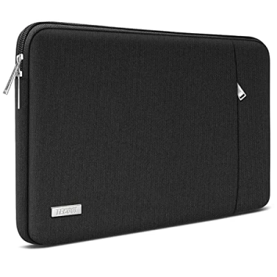 Image of TECOOL 13.3 Inch Laptop Case Sleeve Compatible with MacBook Air 13 M3 M2 M1 2024 2022 2010, Pro 2012,MacBook 14 2023/2021,Protective Waterproof Case,Black